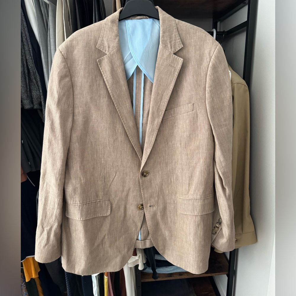 Bonobos Sports Jacket Blazer 40r linen